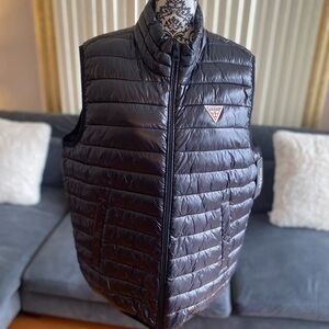 Guess Black Puffer Vest